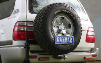 Крепеж номерного знака KAYMAR к выносному крепежу запасного колеса TLC105 K0175NP-Kit - Фото 0