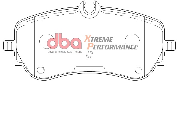 Тормозные колодки DBA Xtreme Performance для VOLKSWAGEN Amarok 3.0 TD 4Motion 2016+ задние DB15002XP - Фото 1