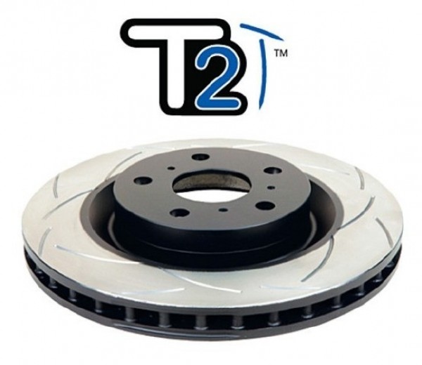 Усиленный Вентилируемый Тормозной Диск T2 SLOT TLC80 задн. DBA786S - Фото 0