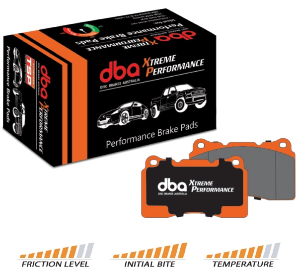 Тормозные колодки DBA Xtreme Performance для KIA Stinger 3.3 Turbo 2017+ передние DB15003XP - Фото 1