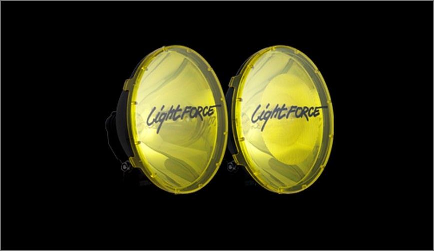Фильтр LIGHTFORCE желтый комбинированный к фаре Blitz 240 FYBWD - Фото 0