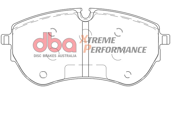 Тормозные колодки DBA Xtreme Performance для VOLKSWAGEN Amarok 3.0 TD 4Motion 2016+, передние DB15001XP - Фото 1