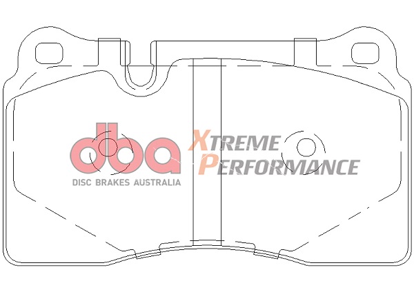 Тормозные колодки DBA Xtreme Performance для AUDI TT RS quattro (8J) 2.5 Turbo 2009-2014 / RS+ 2012-2014 передние DB2228XP - Фото 2
