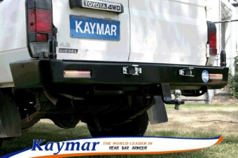 Задний защитный бампер KAYMAR с двумя штоками NISSAN Patrol Y61 04+ K3550