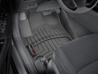 Ковры резиновые WeatherTech Toyota C-HR 17+ (бенз.) передние черные 4411231 - Фото 0