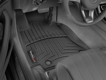 Ковры резиновые WeatherTech MB E (W213/S213) 17+ передние черные 449731