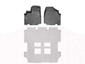 Ковры резиновые WeatherTech MB V (W447) 16+ передние черные 448731