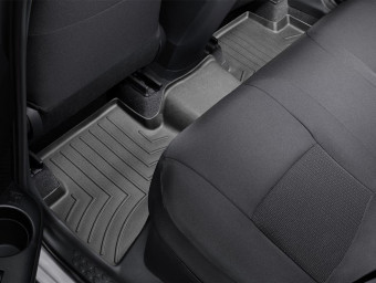 Ковры резиновые WeatherTech Toyota C-HR 17+ (бенз., FWD) задние черные 4411234 - Фото 0