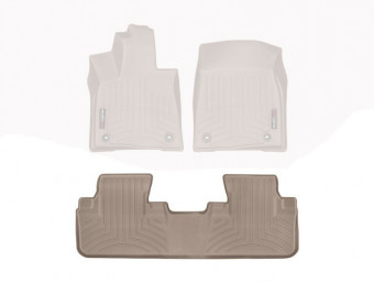 Ковры резиновые WeatherTech Lexus RX 16+ задние беж. 458862 - Фото 1