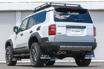 Выхлопная система BATTLEZ ZS-2 (сдвоенная хвостовая часть) Toyota Prado LC250 B701068