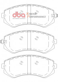 Тормозные колодки DBA Xtreme Performance для Nissan Patrol Y61/GU, задние DB1148XP - Фото 1