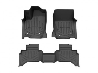 К-кт ковриков резиновых WeatherTech Lexus GX/TLC 250 24+ перед+зад черные 441874-1-2IM