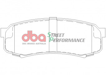 Тормозные колодки задние DBA Street Performance для Toyota/Lexus GX/LX/FJ задние DB1200SP - Фото 1