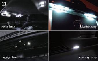 Комплект світлодіодних ламп (13 шт) TOYOTA Camry 2012+ SMLV-1OD5-13S - Фото 0