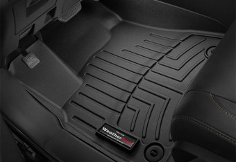 Ковры резиновые WeatherTech передние черные Audi A6 12+ 445641 - Фото 1