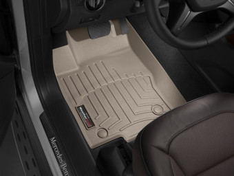 Ковры резиновые WeatherTech MB ML/GLE/GLS 12+ передние беж. 454011 - Фото 0