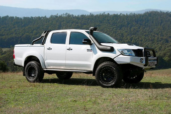 Виносний повітрозабірник (шноркель) SAFARI Hilux 05-10 3L 1KD-FTV SS120R