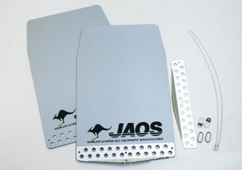 Брызговики JAOS серебр. L-size  B605001