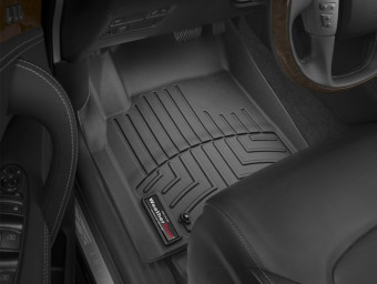 Ковры резиновые WeatherTech Infiniti Qx-80 14+ передние черные 443361