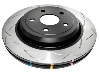 Усиленный вентилируемый Тормозной диск T3 SLOT JEEP Grand Cherokee 6.4 2011+ задний DBA42633S - Фото 0