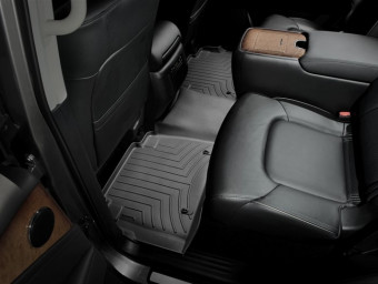 Ковры резиновые WeatherTech Infiniti Qx-80 14+ задние черные 443362