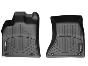 Ковры резиновые WeatherTech Porsche Macan 14+ передние черные 442301