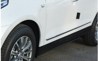 Выдвижные электрические пороги Cadillac Escalade 17+ с логотипом - Фото 0