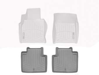 Ковры резиновые WeatherTech Infiniti Q-70 14+ задние серые 463042 - Фото 1