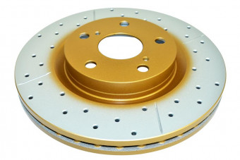 Усиленный тормозной диск X-GOLD TOY HIGHLANDER 14-19 задний DBA2733X - Фото 0