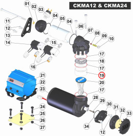 Цилиндр компрессора CKMP/A ARB 320201SP - Фото 0