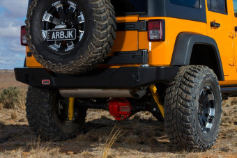 Задний защитный к-кт с буксировочными петлями Jeep Wrangler JK 2007+ ARB 5650200 - Фото 1