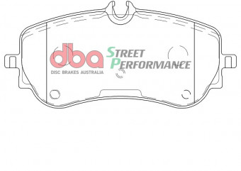 Тормозные колодки DBA Street Performance VOLKSWAGEN Amarok 3.0 TD 4Motion 2016+ задние DB15002SP - Фото 1