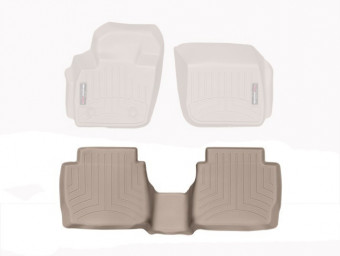 Ковры резиновые WeatherTech Ford Mondeo 13+ задние беж. 454832 - Фото 1