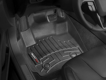 Ковры резиновые WeatherTech Ford Mondeo 13+ передние черные 444831