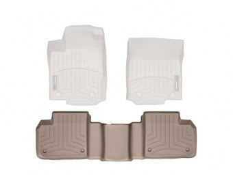 Ковры резиновые WeatherTech MB ML/GLE/GLS 12+ задние беж. 454012 - Фото 1