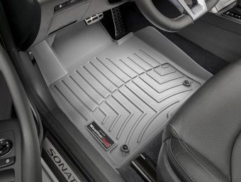 Ковры резиновые WeatherTech Hyundai Tucson 16+ передние серые 468161