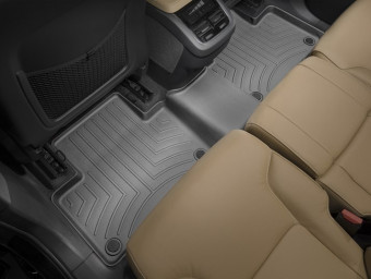 Килимки гумові WeatherTech Volvo XC-90 16+ задні чорні 448282 - Фото 1