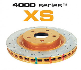 Усиленный перфорированный тормозной диск TLC200 15+/Seq 08-13, передний DBA42724XS - Фото 0