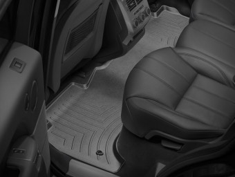 Ковры резиновые WeatherTech Range Rover Sport 14+ задние черные 444804 - Фото 0