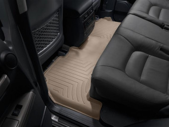 Ковры резиновые WeatherTech Lexus LX/Toyota LC200 12+ задние беж. 451572