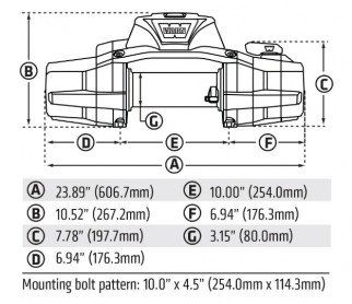 Лебедка электрическая WARN ZEON XD 12-S (12V) 5443 кг 9110012 - Фото 1