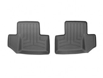 Ковры резиновые WeatherTech Jeep Wrangler JK 14+ задние черные 445733