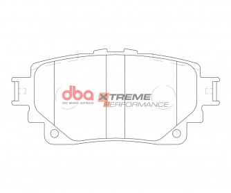 Гальмівні колодки DBA Xtreme Performance Highlander 21+, задні DB15068XP - Фото 1