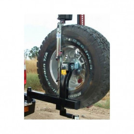 Выносной крепеж запасного колеса KAYMAR к заднему бамперу на правую сторону TLC80 K8130R - Фото 1