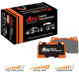 Тормозные колодки DBA Xtreme Performance для AUDI TT RS quattro (8J) 2.5 Turbo 2009-2014 / RS+ 2012-2014 передние DB2228XP - Фото 0